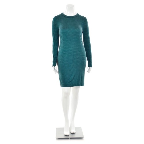 Tory Burch Silk Print Dress Size M - Picture 2 of 9